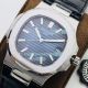 PPF V4 Replica Patek Philippe Nautilus Blue Dial Black Leather Strap Watch (3)_th.jpg